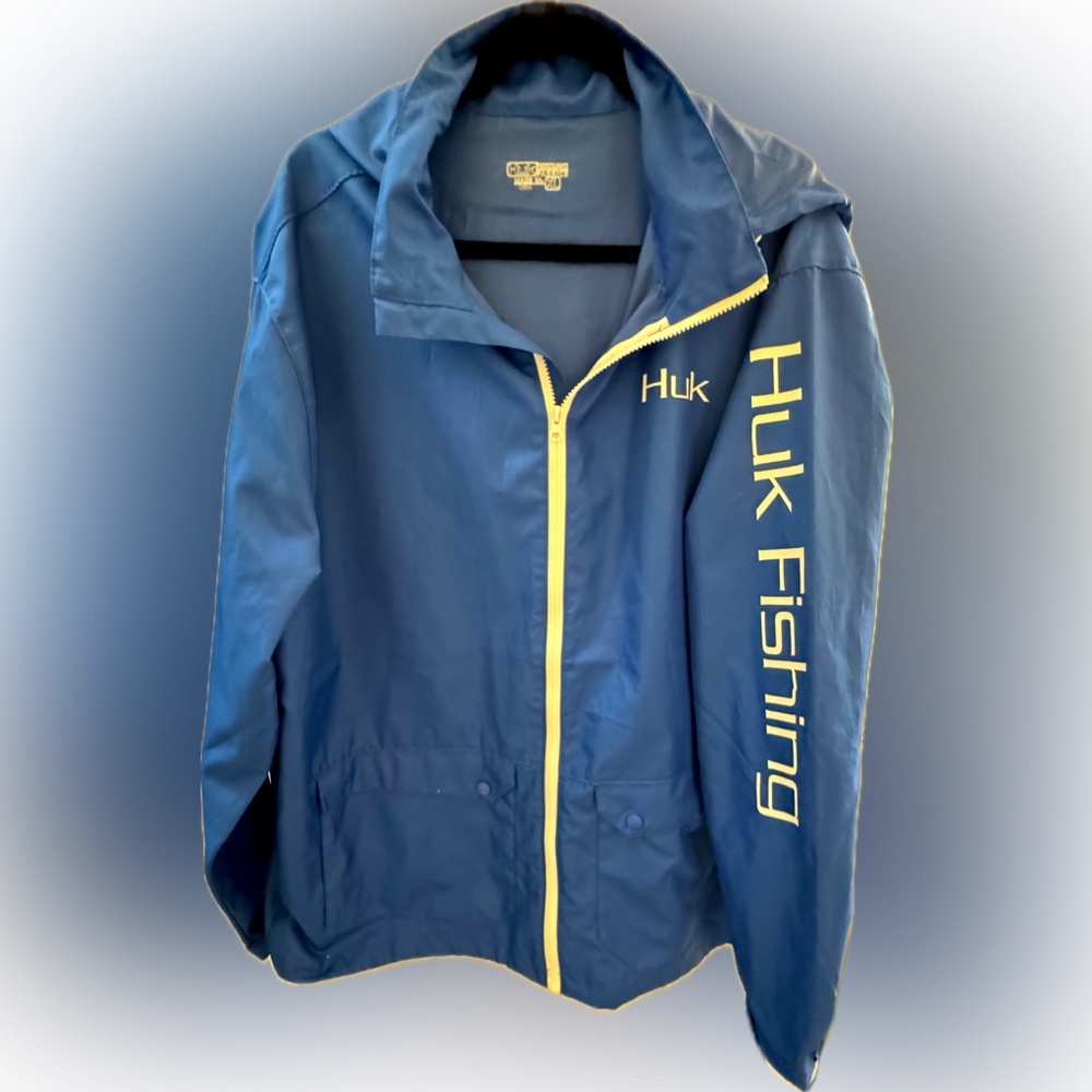 HUK performance rain/boat jacket